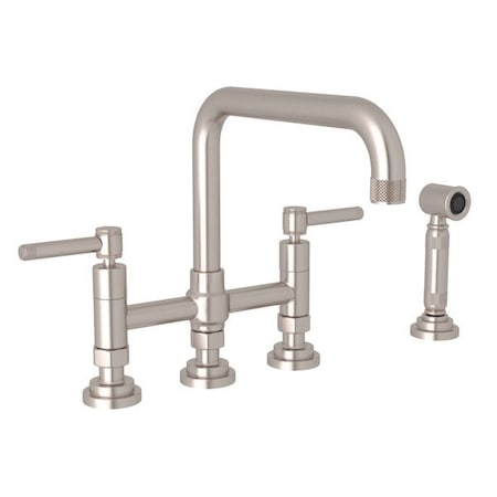 Campo Bridge Kitchen Faucet With Side Spray